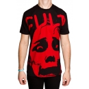 Koszulka Cult Face Logo Black / Red